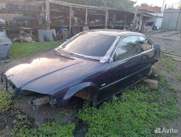 Кузов по кускам бмв е46купе крылья капот багажни