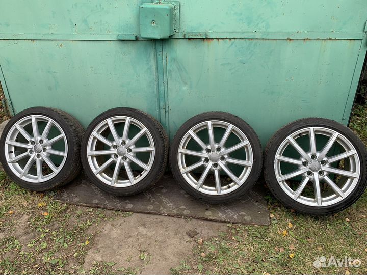 Колеса в сборе Audi R18 8.0Jx18H2 ET46 5x112