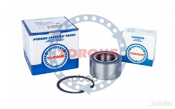 Комплект подшипника ступицы передн. skoda Octav