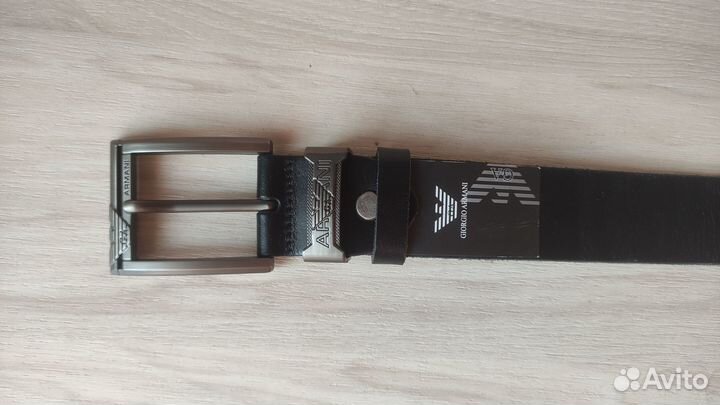 Кожаный ремень Armani 110 см
