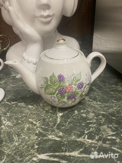 Чайник заварочный фарфоровый СССР
