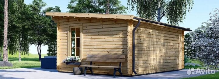 Дом из бруса элтон 44 5x4 TP