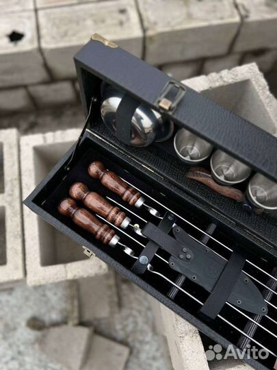 Шашлычный набор в кейсе