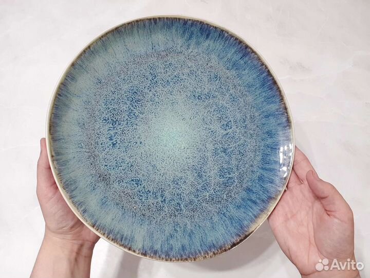 Набор посуды реактивная глазурь