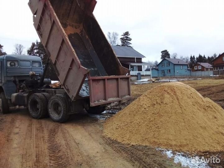 Песок напрямую с карьера