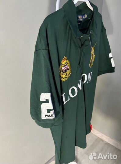 Поло Ralph Lauren London City Зеленое