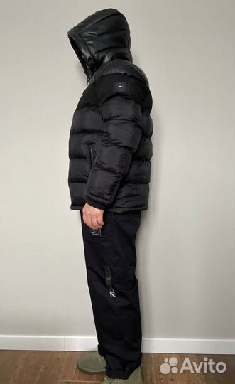Зимняя мужская куртка пуховик tommy hilfiger