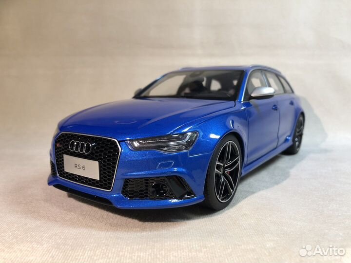 Audi rs6 1:18 autoart paudi minichamps