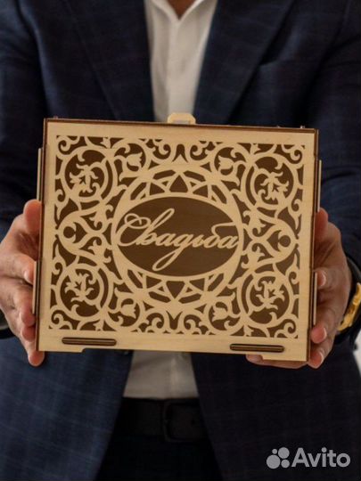 Сундук/коробка для конвертов на свадьбу