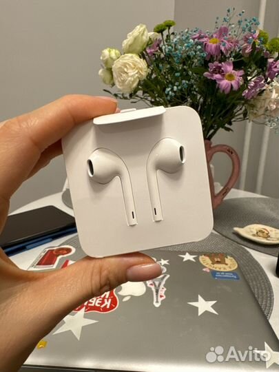 Наушники apple earpods lightning