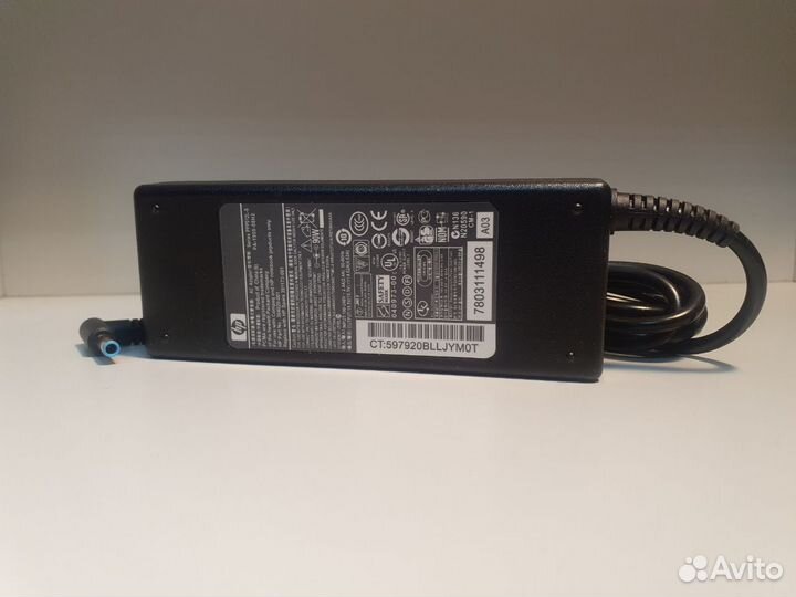 Блок питания для ноутбука HP 19.5V/4.62A/90W