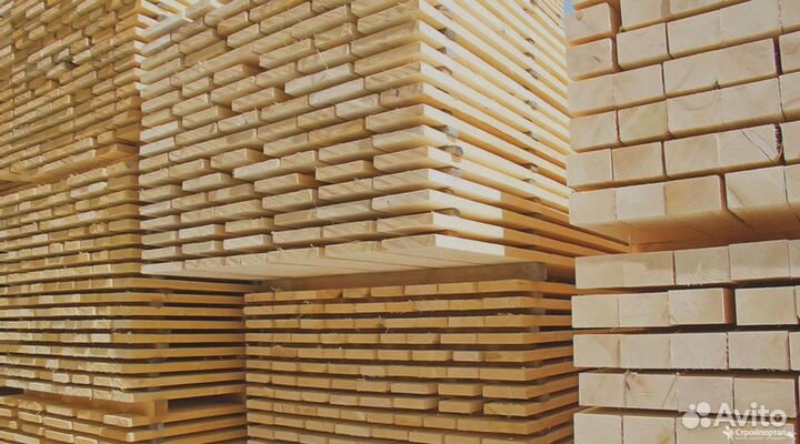Доска сухая строганная