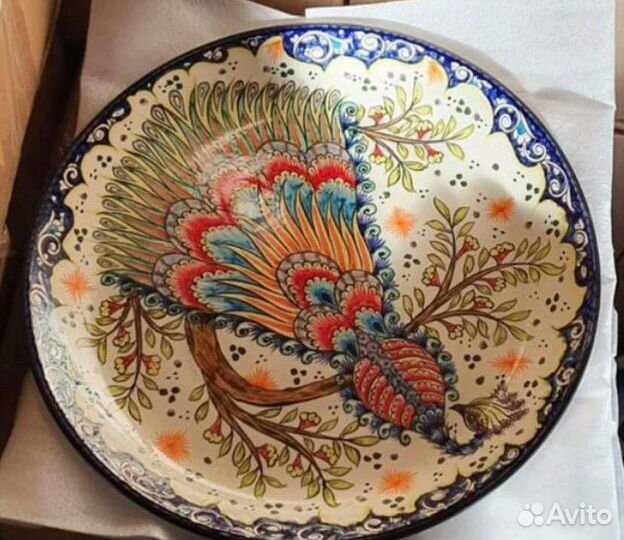 Ляган узбекский. Пахта, Риштан. Города Узбекистана