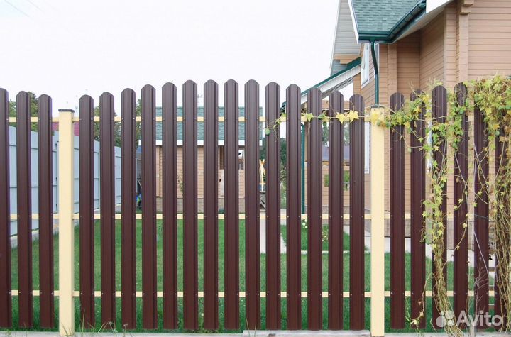 Штакетник металический