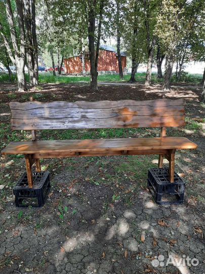 Лавка деревянная