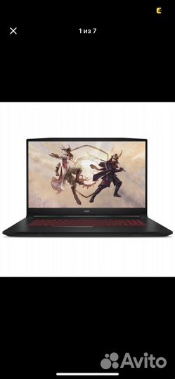 MSI katana gf76 12UE 660RU