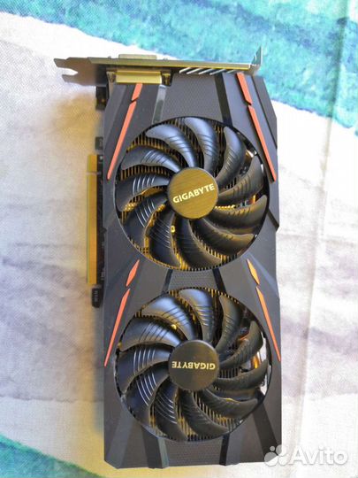 Видеокарта RX580 4gb Gigabyte