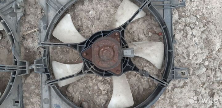 Nissan Almera n15 1,4 GA14DE вентилятор радиатора