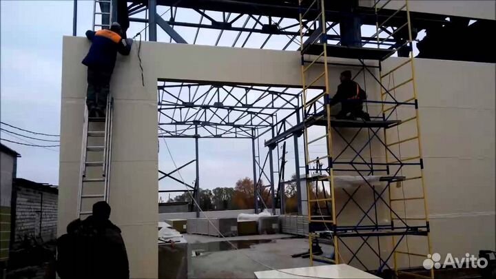 Сэндвич-Панели Стеновые ппс