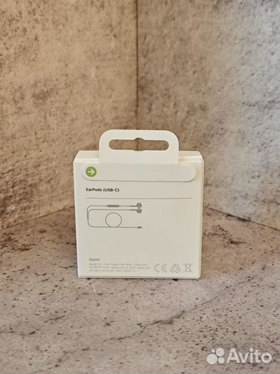 Проводные наушники apple earpods type-c