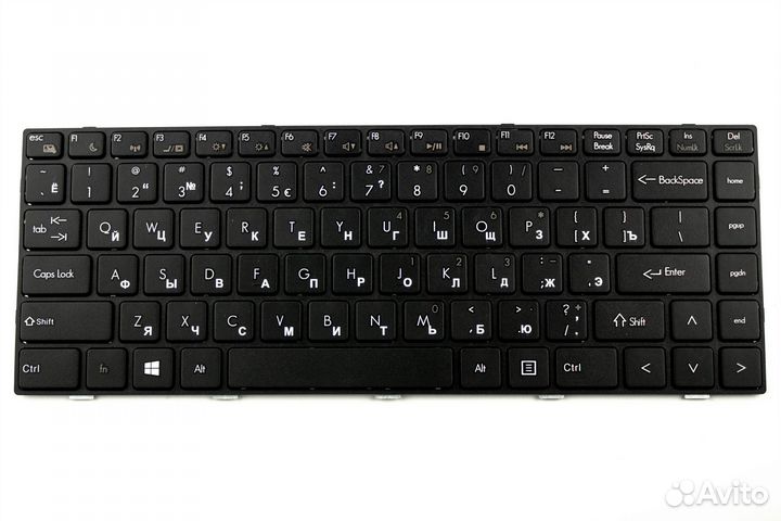 Клавиатура для ноутбука DNS Haier p/n: V136346AS4