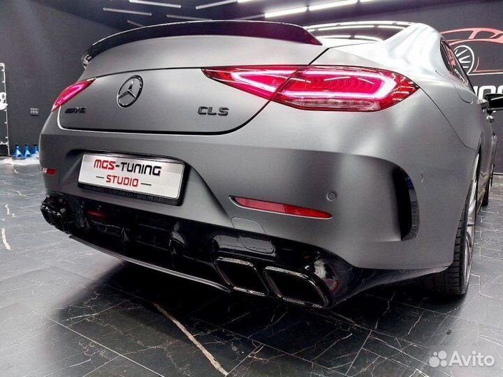 Задний бампер Mercedes CLS C257 стиль AMG GT 63S