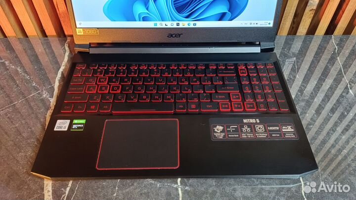 Игровой ноутбук Acer Nitro 5 на I5 10th Gen