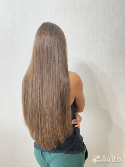 Коррекция наращённых волос