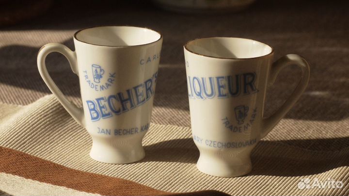 Рюмки для ликёра Bechers Liqueur (Чехословакия)