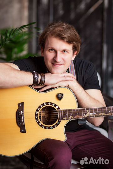 Уроки игры на гитаре + вокал