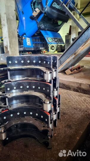 Наклепка тормозных колодок