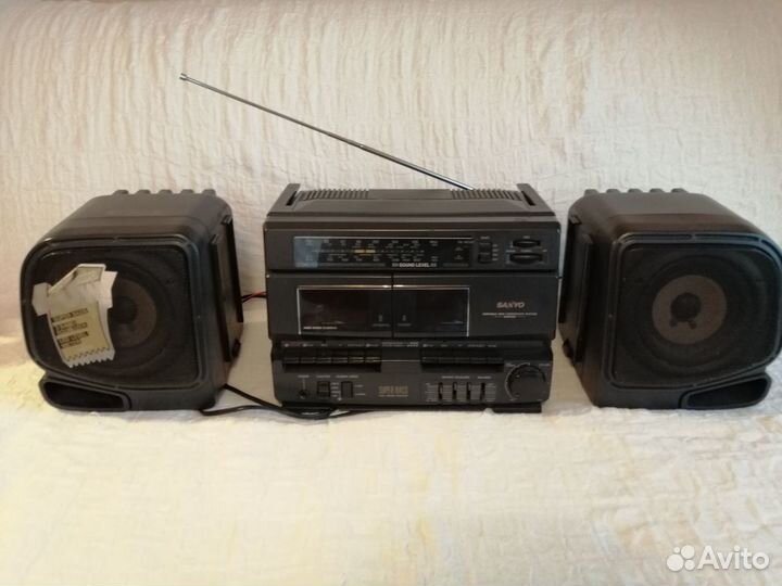 Магнитола Sanyo M901 SR Stereo Radio Cassette Rec