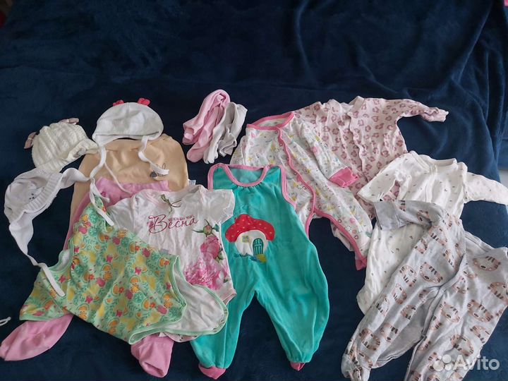 Вещи пакетом на девочку