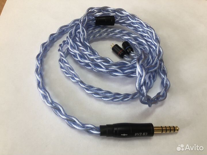 Кабель для наушников Kbear Glaze 2pin 4,4 mm