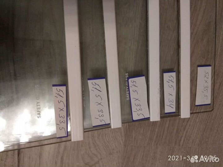 Стеклянные полки для холодильника