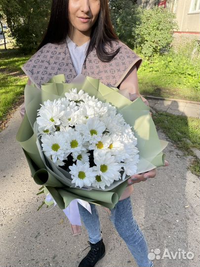 Букеты из ромашек