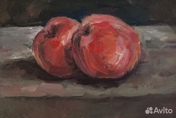 Картина этюд маслом