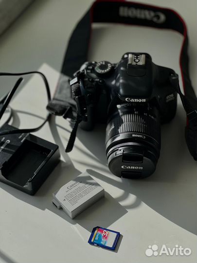 Фотоаппарат Canon eos 600d