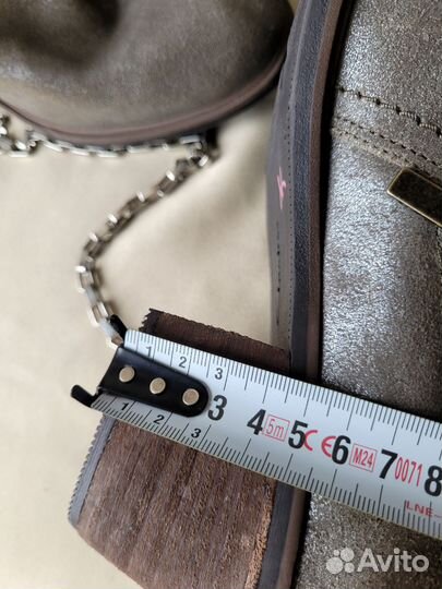 Кожаные ботинки (Clarks)