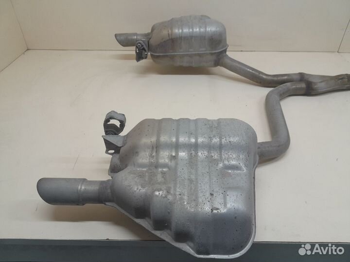 Б/У Б/У Глушитель основной