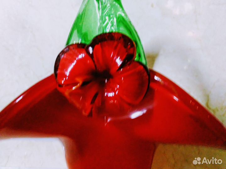 Ваза и штоф из хрусталя.Чехия