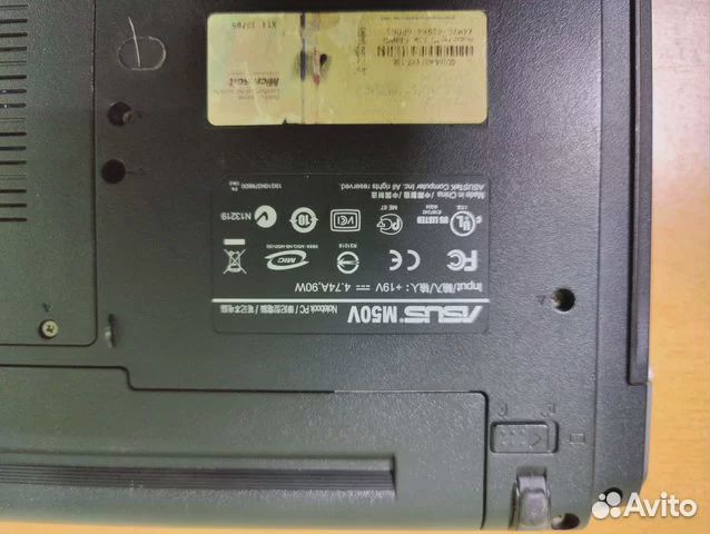 Разбор ноутбука asus m50v
