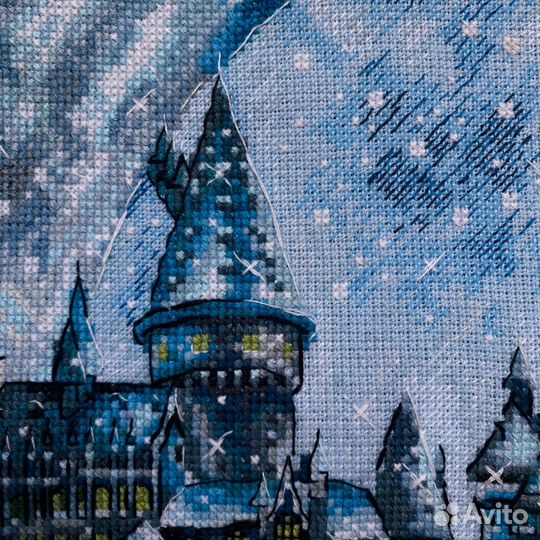 Вышивка крестом Хогвартс