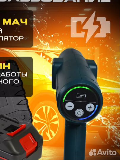 Бeзщёtoчная Yofidra Аккумуляторная мойка высокого