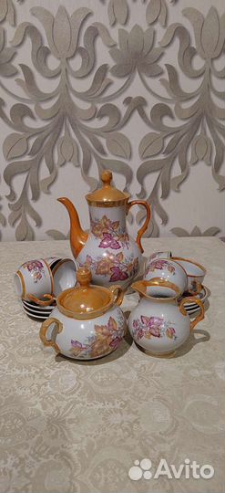Кофейный сервиз керамика СССР