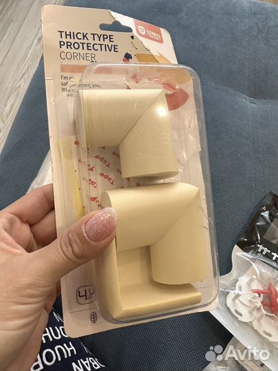 Заглушки для розеток, мягкие уголки