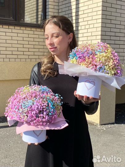 Гипсофила в коробке