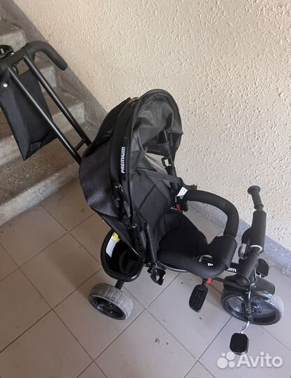 Велосипед коляска с ручкой