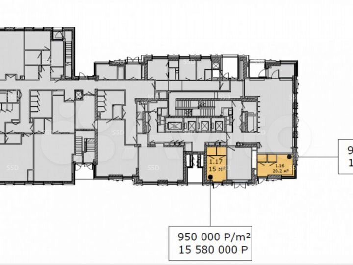 Продам торговое помещение, 20.7 м²