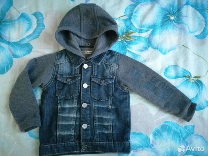 Джинсовая куртка р. 92